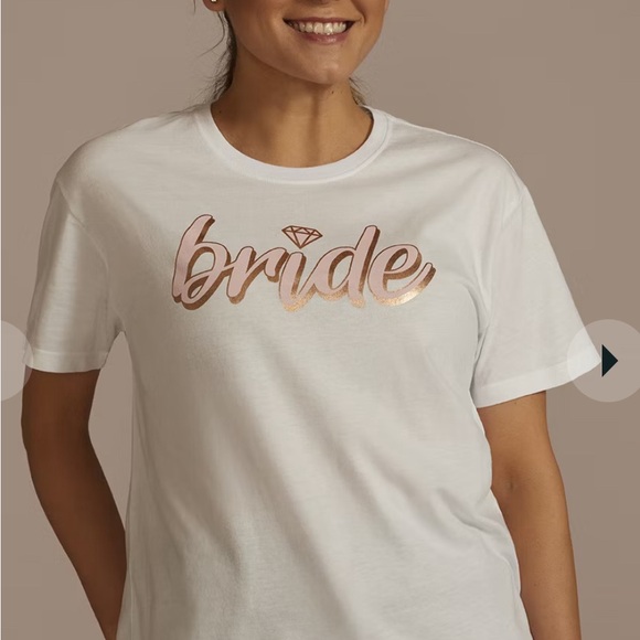David’s Bridal Bride T-Shirt - Picture 3 of 5